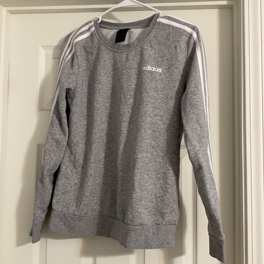 Gray Adidas Sweatshirt